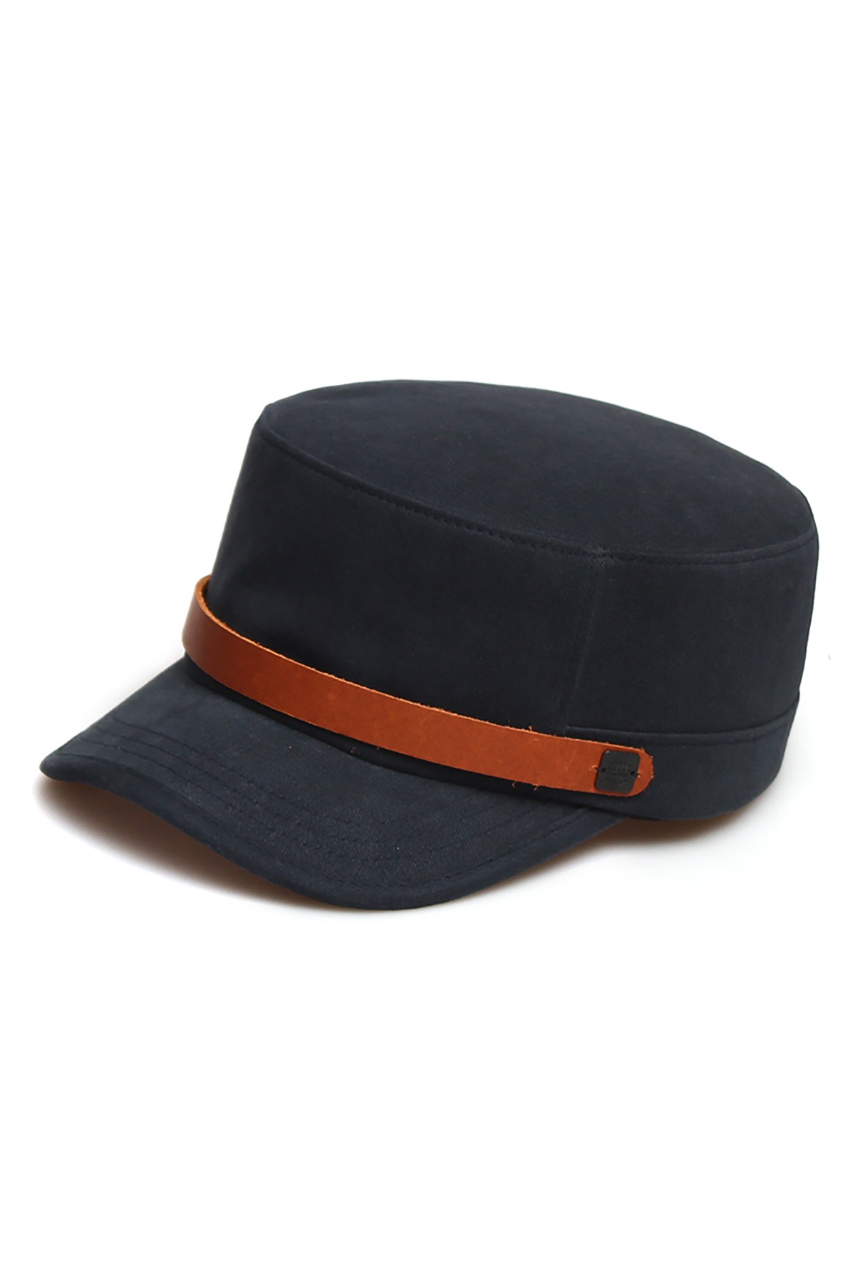 BELL BOY / LEATHER STRAP / SOLID NAVY